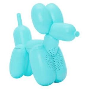 Blue Balloon Dog Portable Bluetooth Speaker